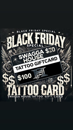 $100 Tattoo Gift Card