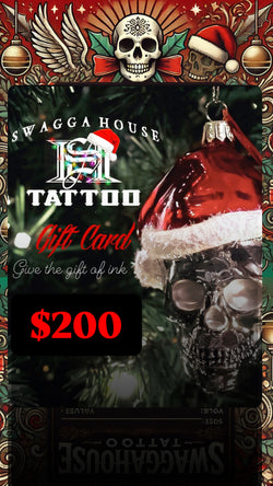 $200Tattoo Gift card