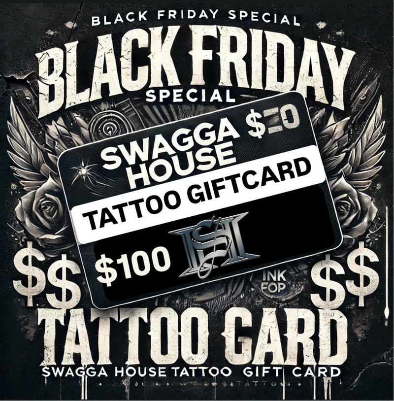 $100 Tattoo Gift Card