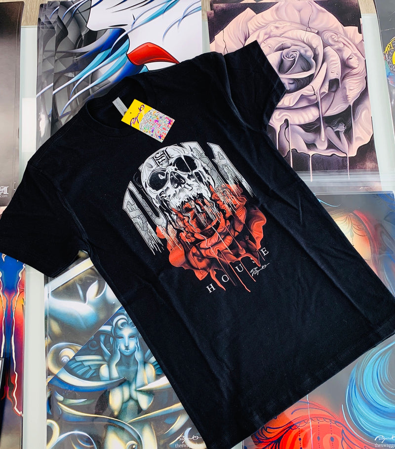 Skull and Rose Tee