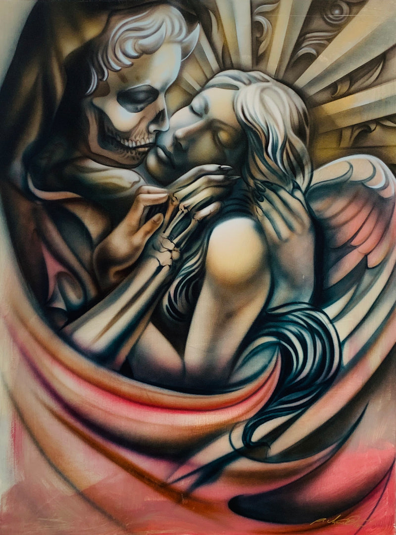 Kiss of Death (Acrylic On Canvas) 36x48