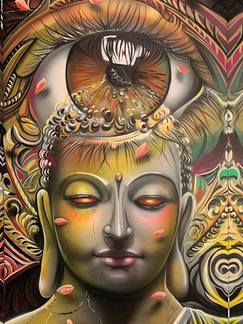 Buddha Canvas Print (18x24)