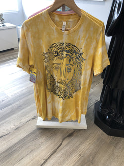 Yellow Tie Dye Jesus (Free Shipping)