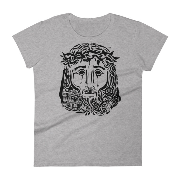 Women's Pichardo Shirt Jesus Face (More Colors Available)
