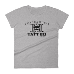 Women's Swagga House Shirt Black Logo (More Colors Available)