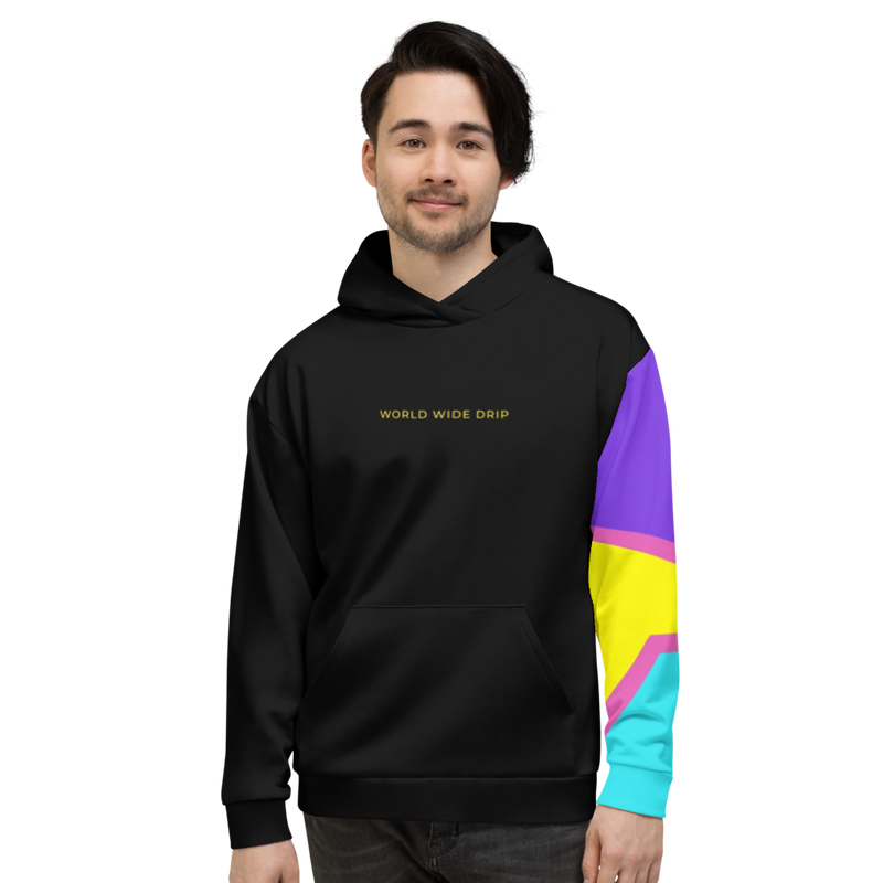 World Wide Drip Pull Over Hoodie