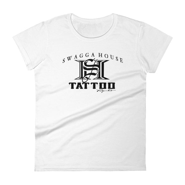 Women's Swagga House Shirt Black Logo (More Colors Available)