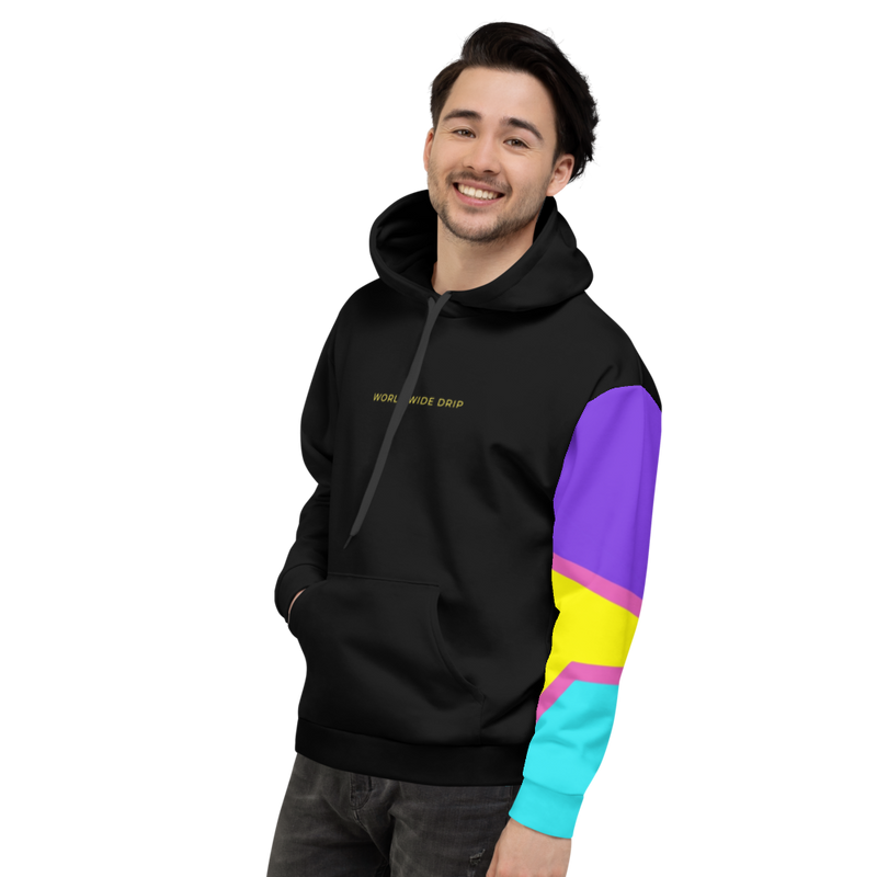 World Wide Drip Pull Over Hoodie