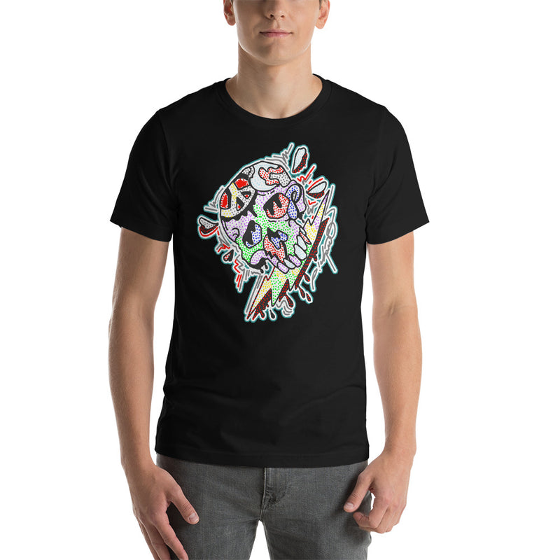 Skull Bolt Dot Art Shirt (More Colors Available)