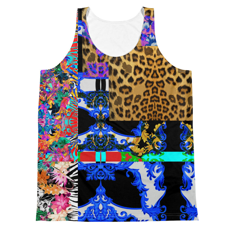 Verano Luxe Tank Blue, Leopard and Floral (Men's)