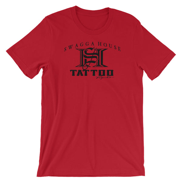 Swagga House Tattoo Black Logo T-Shirt