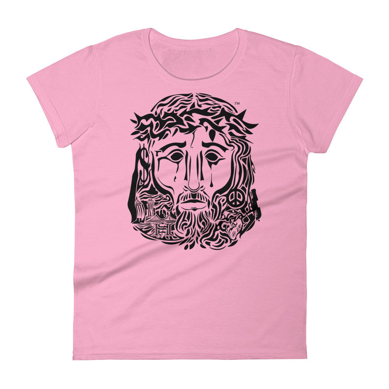 Women's Pichardo Shirt Jesus Face (More Colors Available)